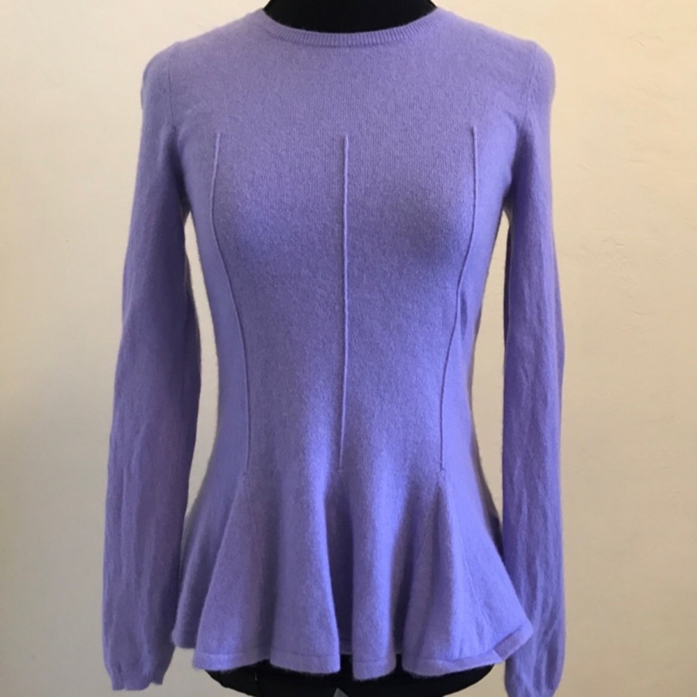 Antonio Melani Peplum Sweater